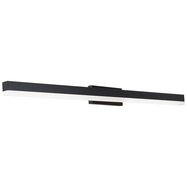 Dweled Styx 37in LED Bathroom Vanity or Wall Light 3-CCT 2700K-3000K-3500K Set to 3000K in Black WS-411 - main